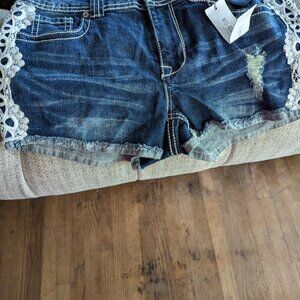 Rue 21 girls mid rise shorts Size 5/6